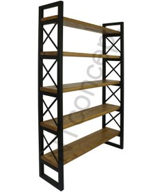 Resim Ntconcept Masif Ağaç Kitaplık-Vitrin (355350983) 