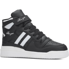 Resim Nstil Günlük Kız Erkek Çocuk Sneaker Cırtlı Lastik Bağcıklı Hafif Desenli Taban Basketbol Ayakkabısı 105 
