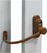 Resim Penkid Çelik Halatlı Pvc Emniyet Çocuk Güvenlik Kilidi Açık Kahve Çok Renkli 