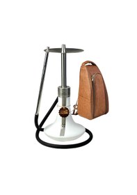 Resim Xros White Model Çantalı Çelik Nargile Takımı 