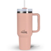 Resim Any Morning SI2440217 Çift Katman Paslanmaz Çelik Termos Mug 1200 ML Gri 