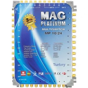 Resim Mag Platinum 10-24 Kaskatlı Uydu Santrali 