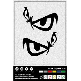 Resim Göz Stıcker 12 X 17 Cm 