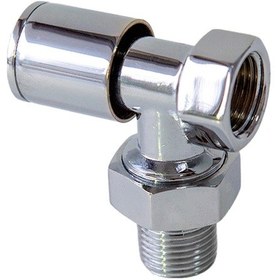 Resim 16x2 Mat Nikel Dekoratif Köşe Radyatör Vanası 