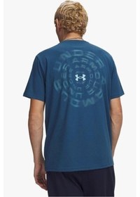 Resim Under Armour Blur Erkek Tişört 6009248-498 Mavi 