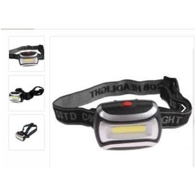 Resim 80 Lümen Yüksek Işık Kafa Feneri Led Lamba Siyah 