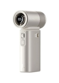 Resim Handheld Fan Ultra 2 9000mah Kahverengi El Fanı / Fener 