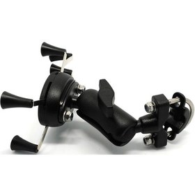 Resim Telefon Tutucu 95Mm Gidon Kelepçe Bağlama 