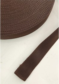 Resim Şerit Kolon Polyester Çanta Askısı 4 Cm -kahverengi 2 Metre Kahverengi 