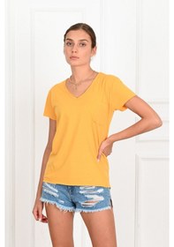 Resim Kadın Basic Cepli Tshirt 8328 001 