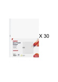 Resim Noki Eco A4 Poşet Dosya 100' lü 30 Paket 1 Koli 