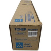 Resim konica Minolta Tn-227C Cyan Uyumlu Mavi Fotokopi Makinası Toneri Bizhup C257İ 24.000 Sayfa Kapasiteli 
