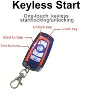 Resim Tüm Hava Koşullarına Uygun Motosiklet Alarm Sistemi 12v Evrensel Uyumlu 1 Yeşil 1 Turuncu Tek Yönlü Motor Başlatma 125db Ses Uyarısı Güçlü Sensörler 