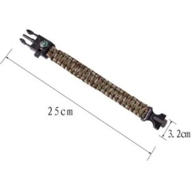 Resim Başbuğ Pazarlama Çok Amaçlı Hayatta Kalma Bilekliği 