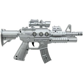 Resim Prestij Flash Gun Işıklı Sesli Poşetli Tufek 