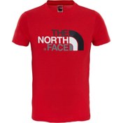 Resim The North Face Y Ss Easy Tee Çocuk Tişörtü T0a3p7hcl Kırmızı 