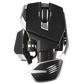 Resim Mad Catz MR07DHINBL000-0 RAT DWS Kablosuz Siyah Oyuncu Faresi Mad Catz