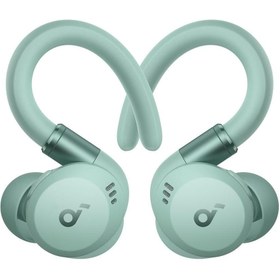 Resim Anker Soundcore Sport X20 Kancalı Kulak Içi Sporcu Kulaklıkları - Yeşil - A3968 