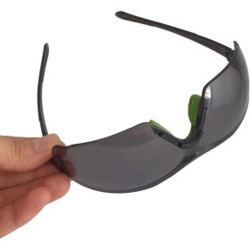 Resim Bisiklet Güneş Gözlüğü Uv Korumalı Silikon Burunlu Rüzgar Koruyucu Bisikletçi Gözlük Füme 