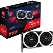 Resim MSI RX 6650 XT Mech 2X 8G OC 128 Bit GDDR6 8 GB Ekran Kartı - Outlet 