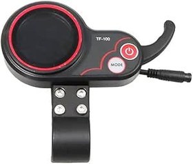 Resim Baceyong Elektrikli Scooter Ekranı,ABS Siyah 6-pin Elektrikli Scooter Ekranı,Kugoo M4 Elektrikli Scooter için Fit 