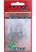 Resim Effe Raglu Bait Worm 6cm Kurt Çapari Hg3406 Simli Silikon 