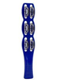 Resim Temel Plastik Çubuk Tef 6 Zilli Mavi 26 Cm 