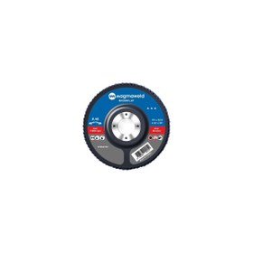 Resim Magmaweld 115x22 MM Magmaflap Alüminyum Oksit (AO) 60 Kum Aşındırıcı Disk 