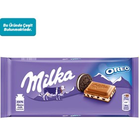 Resim Milka Happy Cows veya Oreolu Çikolata 100 G 