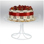 Resim Metal Cupcake Standı Beyaz Kek Standı N11.16077 