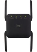Resim Sones 1200mbps 2.4g / 5g Wifi Genişletici Güçlendirici Tekrarlayıcı Ethernet Portunu Destekler Siyah Ab Fişi 