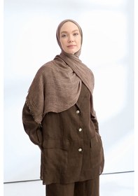 Resim Armanda Organic Touch Ketens Viskoz Şal- 3601 Camel 