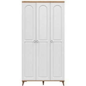 Resim Bohem 3 Kapaklı Komple Mdf Gardırop - Elbise Dolabı 