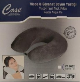 Resim Case VT1002 Visko Seyahat Boyun Yastığı Ortopedik Visko Boyun için 