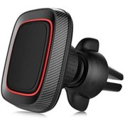 Resim Ally C6 Magnetic Air Vent Mıknatıslı Araç Tutucu 360 Derece (121664512)-Siyah 