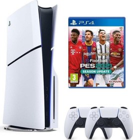 Resim Sony Playstation 5 Slim CD'L+2.Dualsense+Pes 21 OYUN CD'si 
