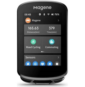 Resim Magene Smart C506 Gps Bisiklet Yol Bilgisayarı Dokunmatik Siyah 