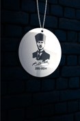 Resim Genel Markalar Atatürk Pleksi Araba Süsü Araç Içi Dikiz Aynası Süsü 