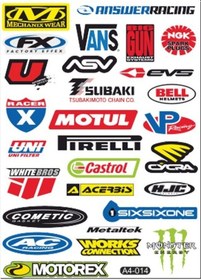 Resim Beyoğlu Grup A4 Sticker 014 Tek Paket Çoklu Sticker 