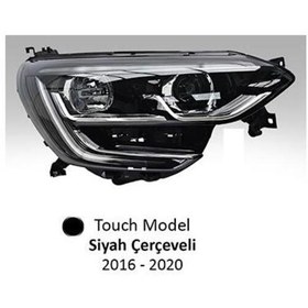 Resim AYFAR FAR MOTORLU SAĞ MEGANE 4 2016/2020 TOUCH SİYAH ÇERÇEVELİ 202332 