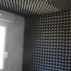Resim Birlik Sünger 150X150X4-Akustik Ses Yalıtım Süngeri-Yapışkansız-14 DNS-PIRAMIT Kesim 