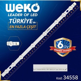 Resim Seg 42Sd6100 Regal 42R6010F Finlux 42Fx610F Led Bar Takımı 
