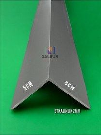 Resim Nalbur Bakkal 5x5cm Alüminyum L Köşe Profil 200cm Renk Seçiniz 