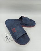 Resim Gezer Unisex Lacivert Kırmızı Kaydırmaz Plastik Terlik 