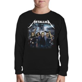 Resim Metallica - İstanbul Siyah Çocuk Sweatshirt 