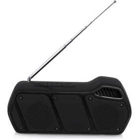 Resim New Rixing NR-5011FM Açık Taşınabilir Bluetooth Speelfer Siyah (Yurt Dışından) 