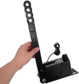 Resim Ipetboom Hydraulic USB Racing Handbrake Long Arm Drift Brake Adjustable Sim Racing Controller For Win Systems Aluminum Alloy Construction 