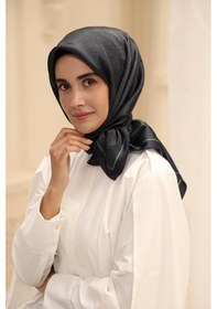 Resim Silk Home Shiny Eşarp 75009-31 Koyu Lacivert, Benetton 