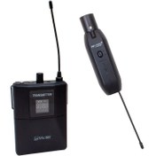 Resim MV-19600 UHF KABLOSUZ MİKROFON YAKA (RECEVER XRL Lİ) MAGICVOICE 