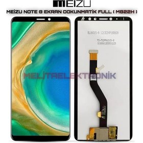 Resim Kdr Meizu Note 8 M822H Lcd Ekran Dokunmatik 